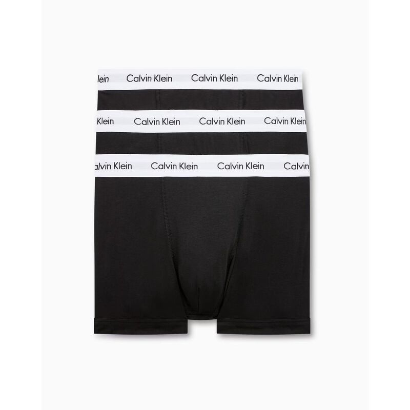 Calvin Klein Cotton Stretch Trunks - 3 Pack image number 2